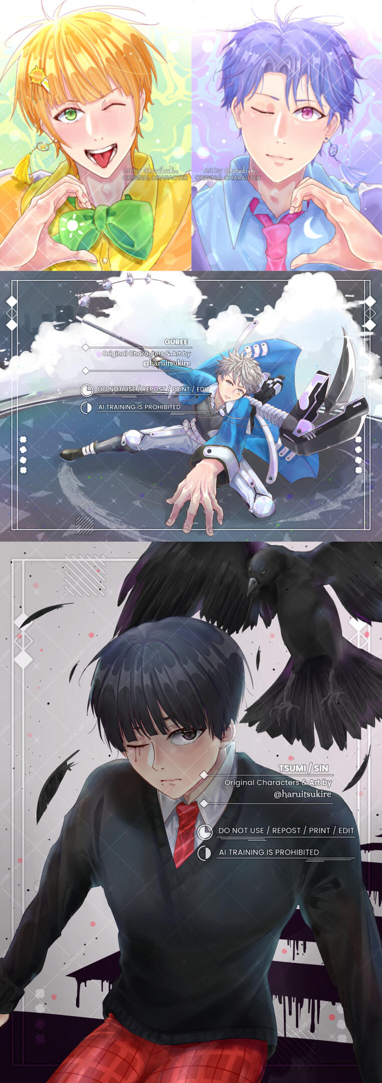 Original Character Illustrations
