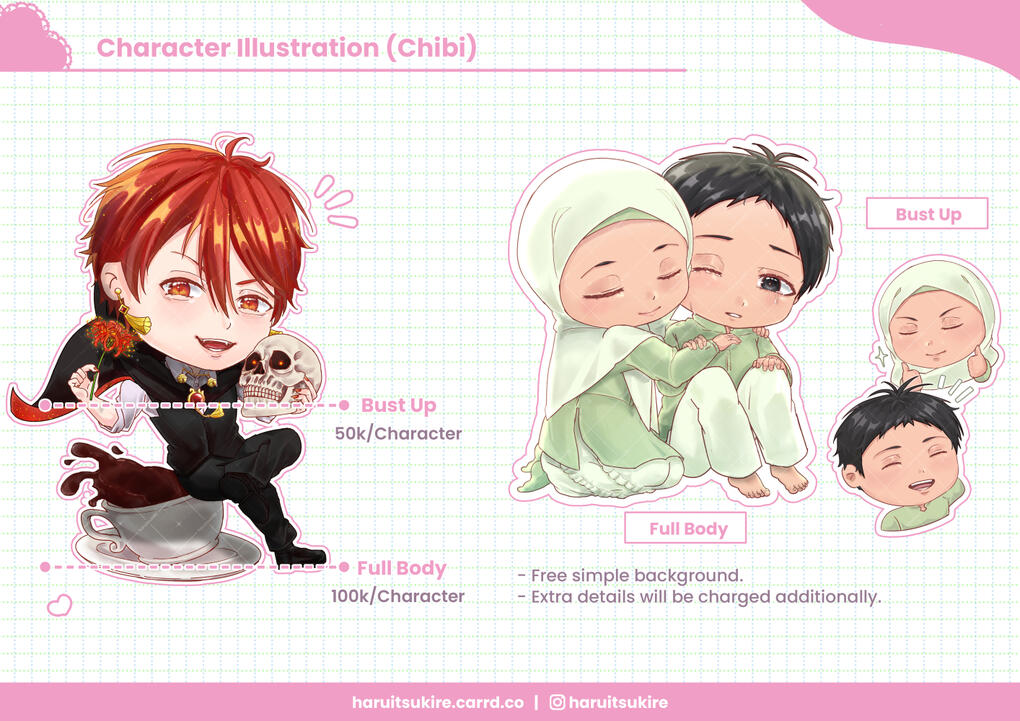 Character Illustration (Chibi) Price
